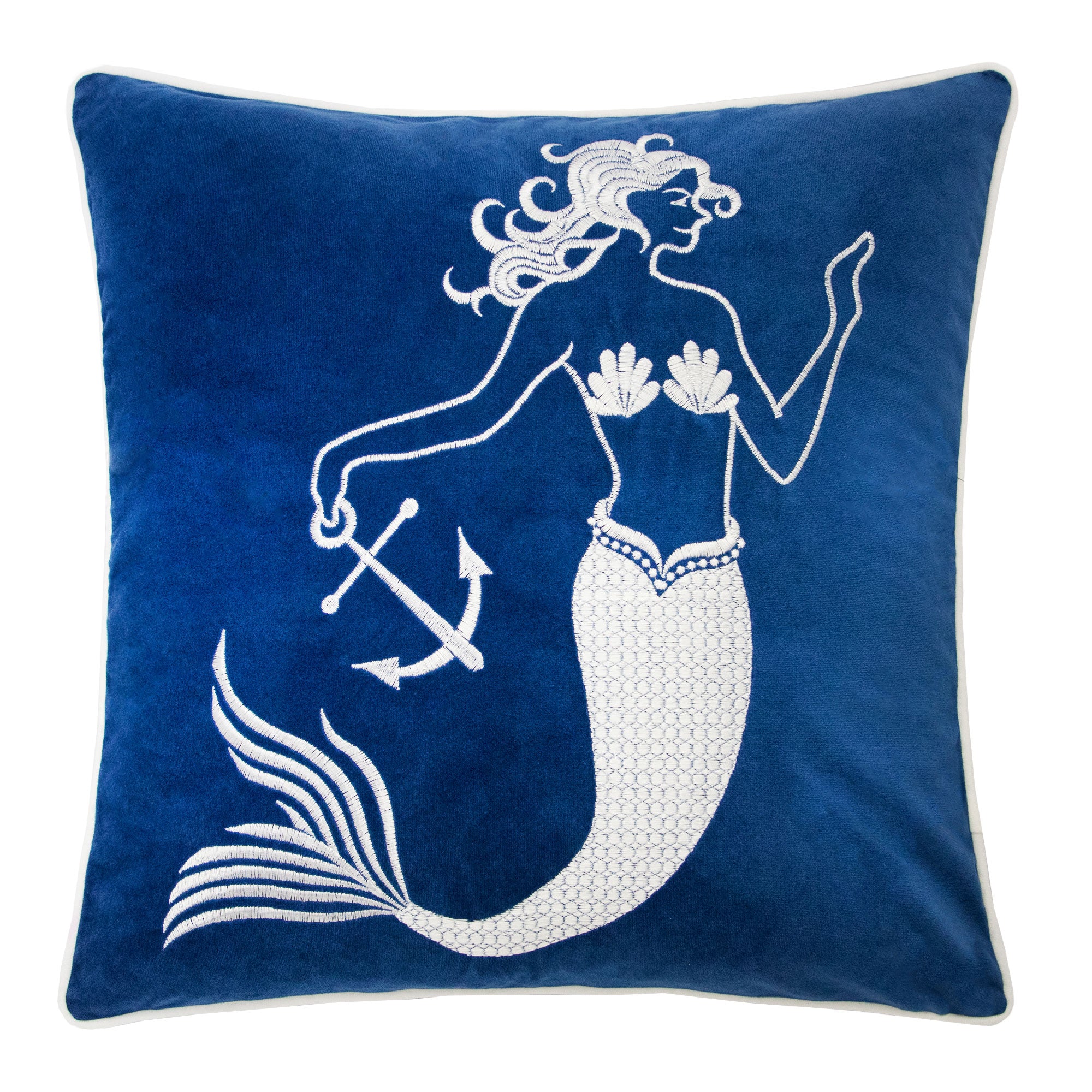 BRAND NEW A MERMAID LIVES store HERE THROW PILLOW