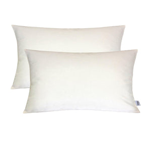 Amazon Rainforest Solid Pillow  14"x 20" ( Set of 2 ) - Outdoor & Indoor